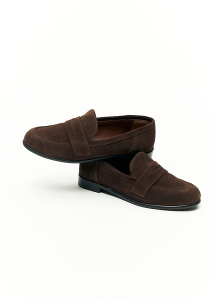 Loafers brown velor