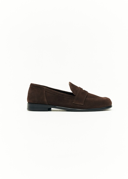 Loafers brown velor