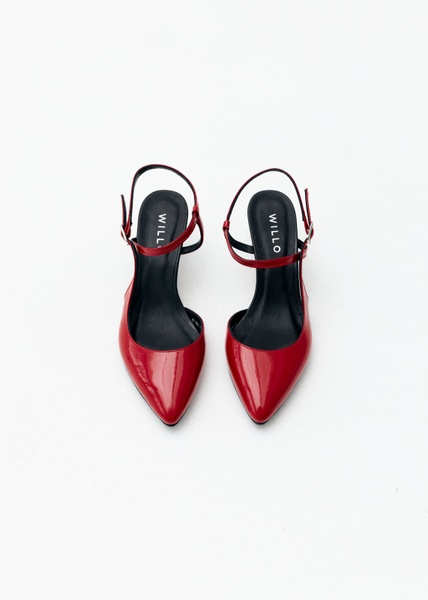 Slingbacks Audrey red