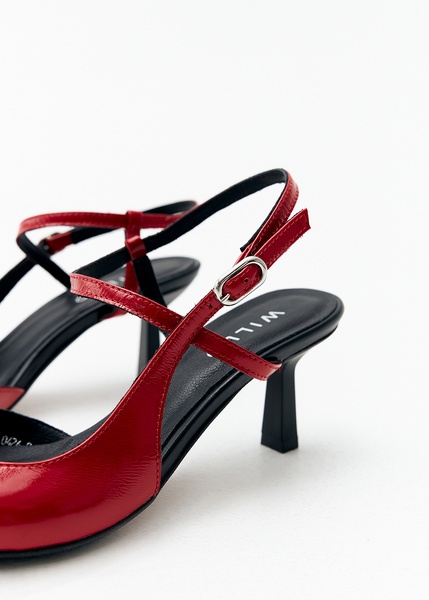 Slingbacks Audrey red