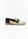 Beige-brown leather loafers 36
