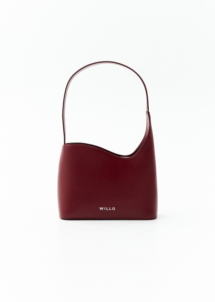 Wave bag burgundy