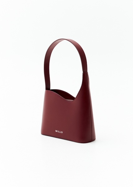 Wave bag burgundy