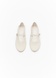 Rosalind semi-transparent ballet flats light beige